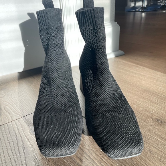 Black Over Ankle Bootie - Picture 2 of 4